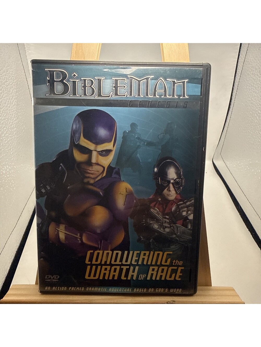 Bibleman Genesis Conquering The Wrath Of Rage (DVD 2006) Rare OOP